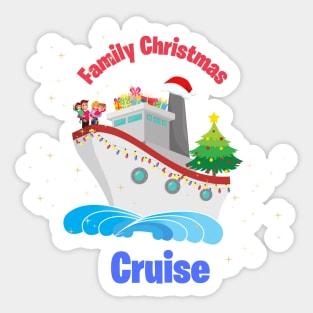 Christmas Cruise Sticker